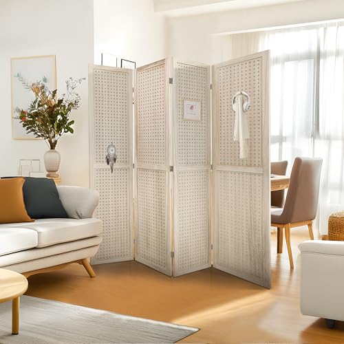 HFYee 4 Panel Room Dividers