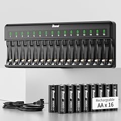 Bonai AA Rechargeable Batteries & Charger Set