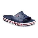 Crocs Unisex Adult Bayaband Slide 205392-4CC Navy/Pepper M4W6 gallery image