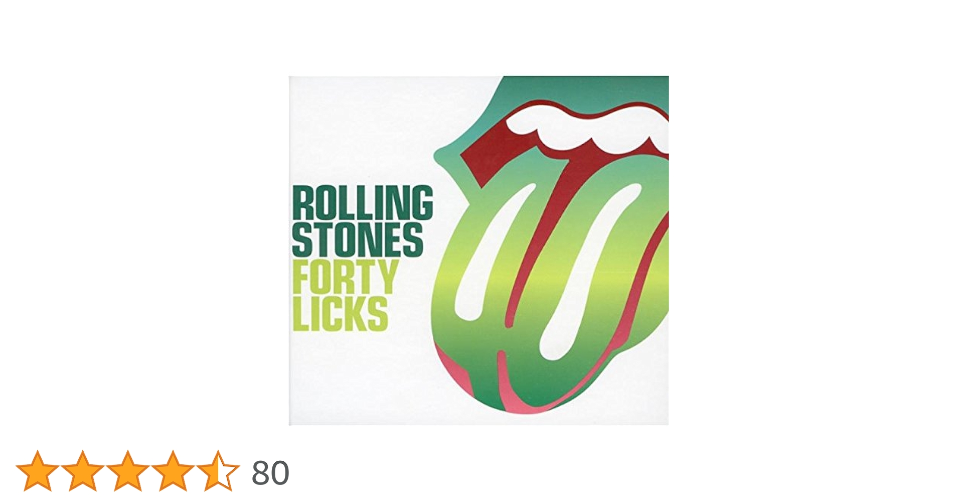 Amazon.co.jp: Forty Licks: ミュージック