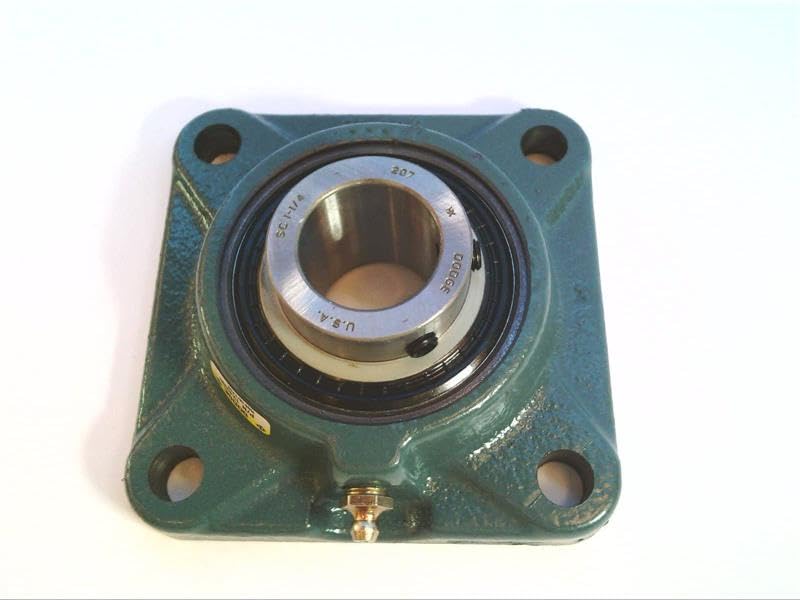 BALDOR DODGE F4BSC104 124206, 1-1/4 INCH BORE, Ball Bearing Flange