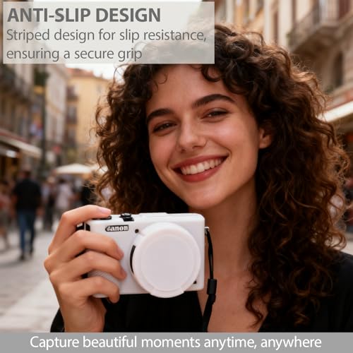 Funda de silicona para cámara Canon G7X Mark III miniatura 2
