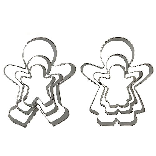 Sosohome 43178-13272 Funny Gingerbread Man Cookie Cutters thumb #3