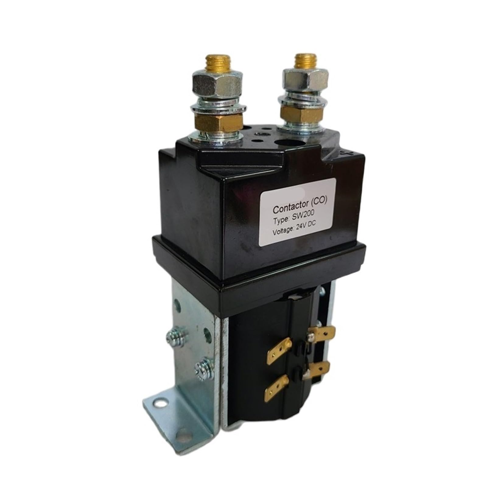 NACODLUL SW200 12V 24V 36V 48V 72V 80V SW200-336 SW200-583 SW200-262 SW200-1 SW200-802 DC Contactor Solenoid Relay(SW200 48V)