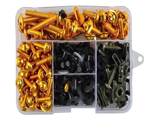 Kit visserie carénage moto or pour préparer votre Ducati ST2, ST3 ou XDiavel aux sorties