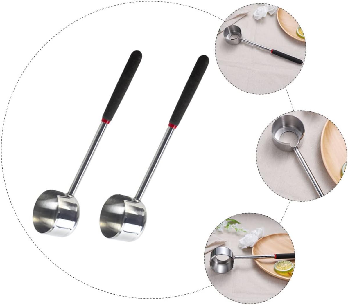 2pcs Coconut Opener Tool Stainless Steel Corer Hammer for Coconuts Safe Easy to Use