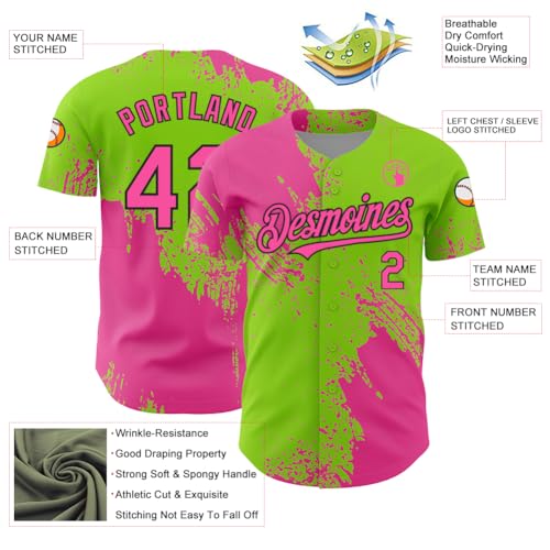 Camiseta personalizada para béisbol con diseño bordado, uniformes deportivos para hombres, mujeres, niños y niñas miniatura 3