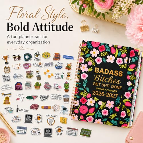 40% Off Badass Bitches Sweary Planner - Code 8Z354OWB - Image 7