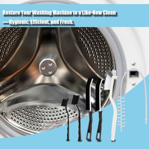Waschmaschinen-Reinigungsbürste, Trocknerreinigungsbürste, Fugendüse für Badezimmer, Dusche und Küche, Scheuerbürsten mit langem Griff, Haushaltsreinigungswerkzeuge, Fliesen, Badewanne, Waschbecken
