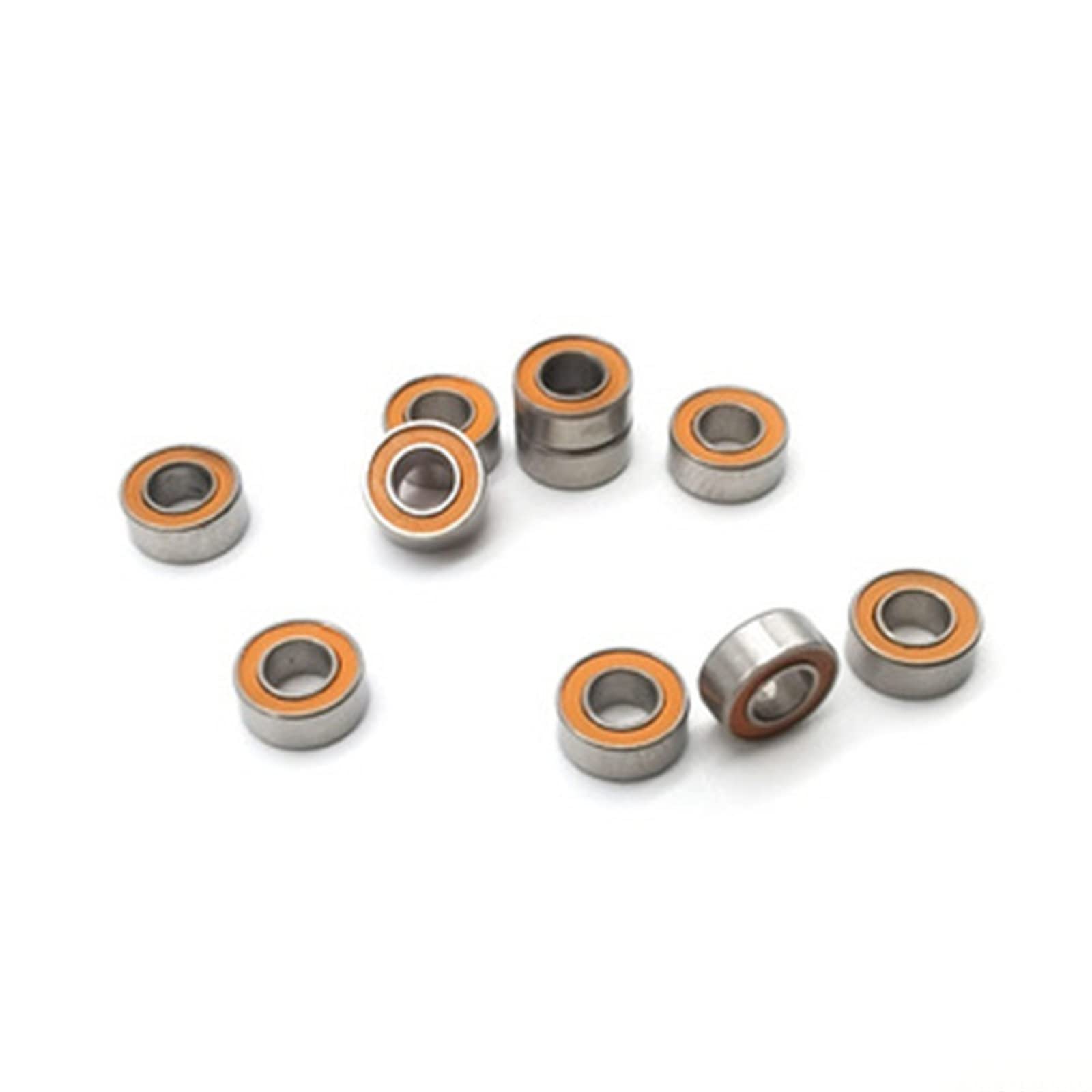 10Pcs 5x11x4 SMR115 2RS CB cuscinetti ad aria in ceramica ibrida in acciaio inossidabile