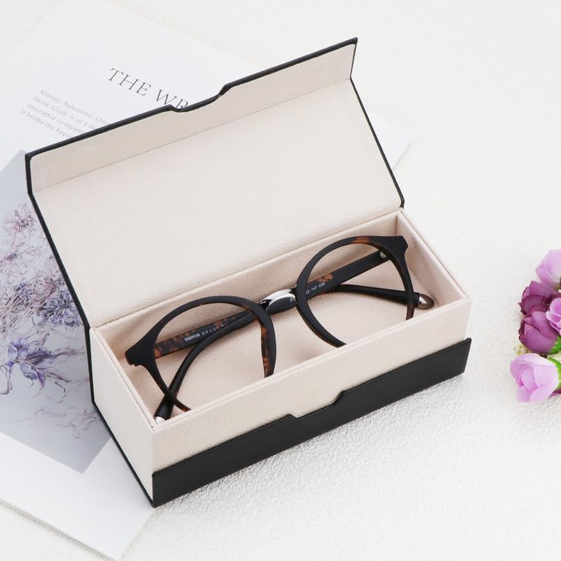 Image of VisionGlobal Hard Shell Eyeglass Case for Eyeglasses and Sunglasses for Men /Women and Kids