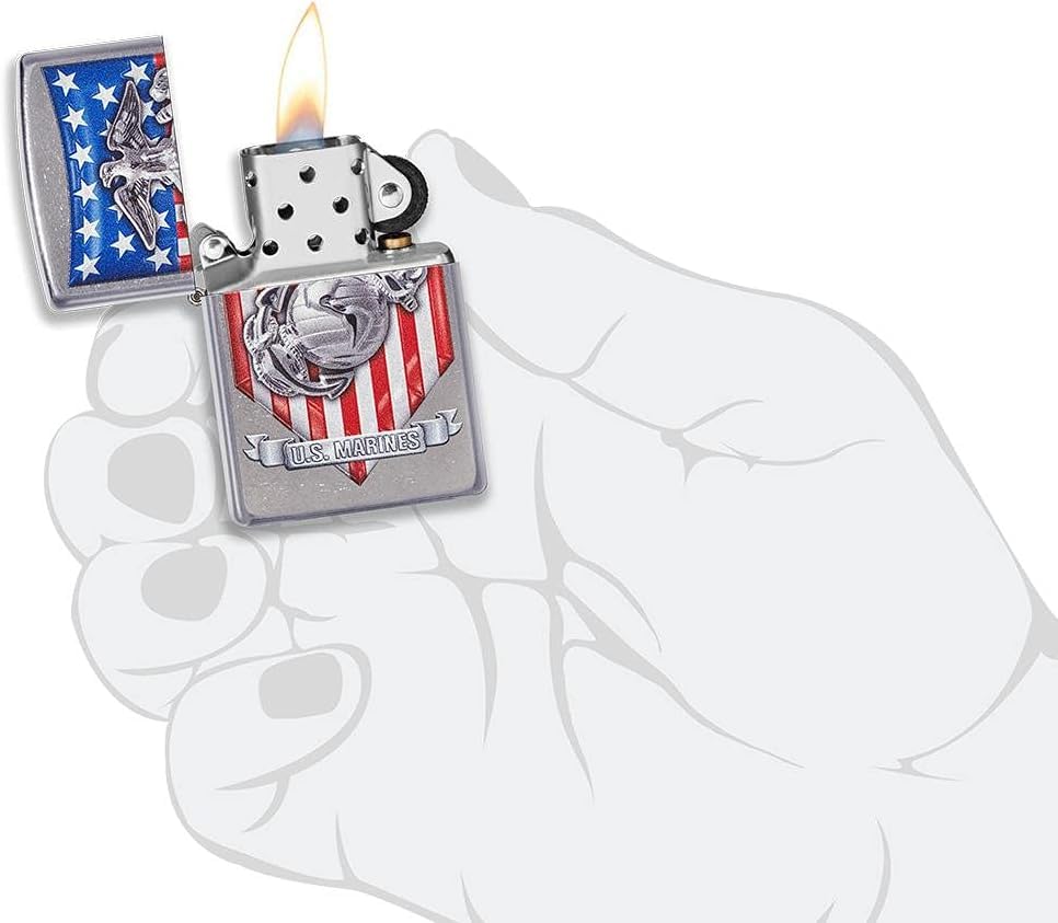 Encendedor Zippo clásico a prueba de viento personalizado miniatura 4