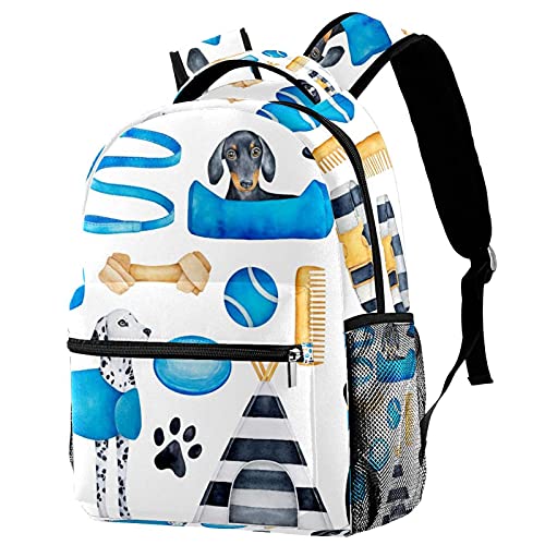 Sac à dos femme plat décontracté grand volume voyage Multicolored-4