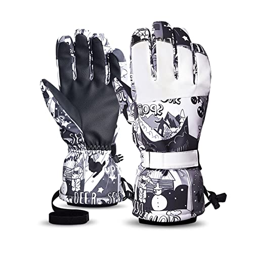 Gants de ski hiver chauds pour en finir avec les mains gelées sous la neige