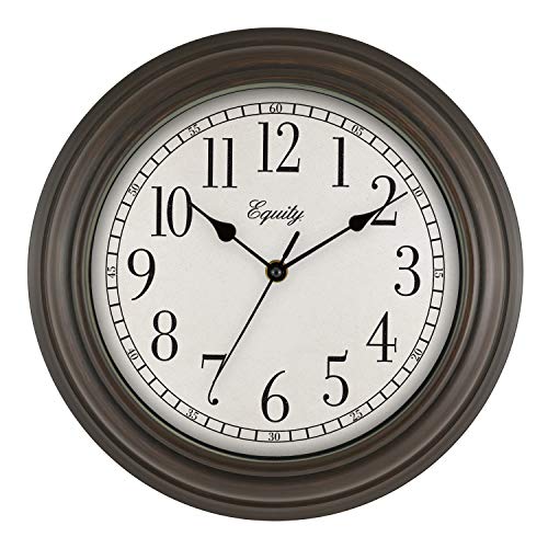 La Crosse Equity 20898 12 Inch Cora Quartz Analog Wall Clock