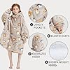 Fiosnow Cat Blanket Hoodies for Kids 6-13YR Oversize Wearable Blanket Hoodies for Boys Girls Teens #3