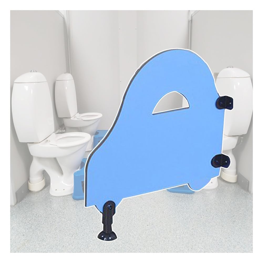 BKSXSOP Floor-Mounted Children's Urinal Divider Partition, Restroom Partitions, Wall-Mounted Toilet Privacy Screen Baffle