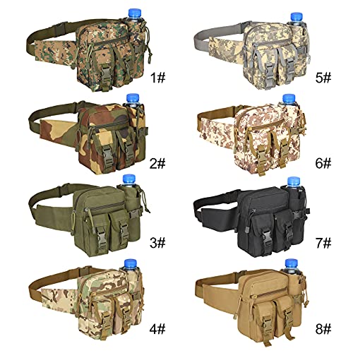 Pochete,Lianai Saco de cintura unissex com bolso para garrafa à prova d'água à prova d'água à prov