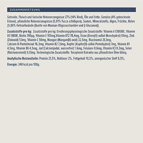 by Amazon Trockenfutter für Hunde,Reich an Rindfleisch mit Erbsen, 5kg
