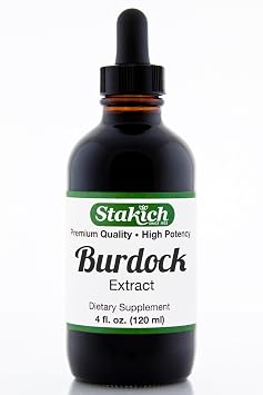 Stakich Burdock Arctium lappa 4 أونصة مستخلص سائل