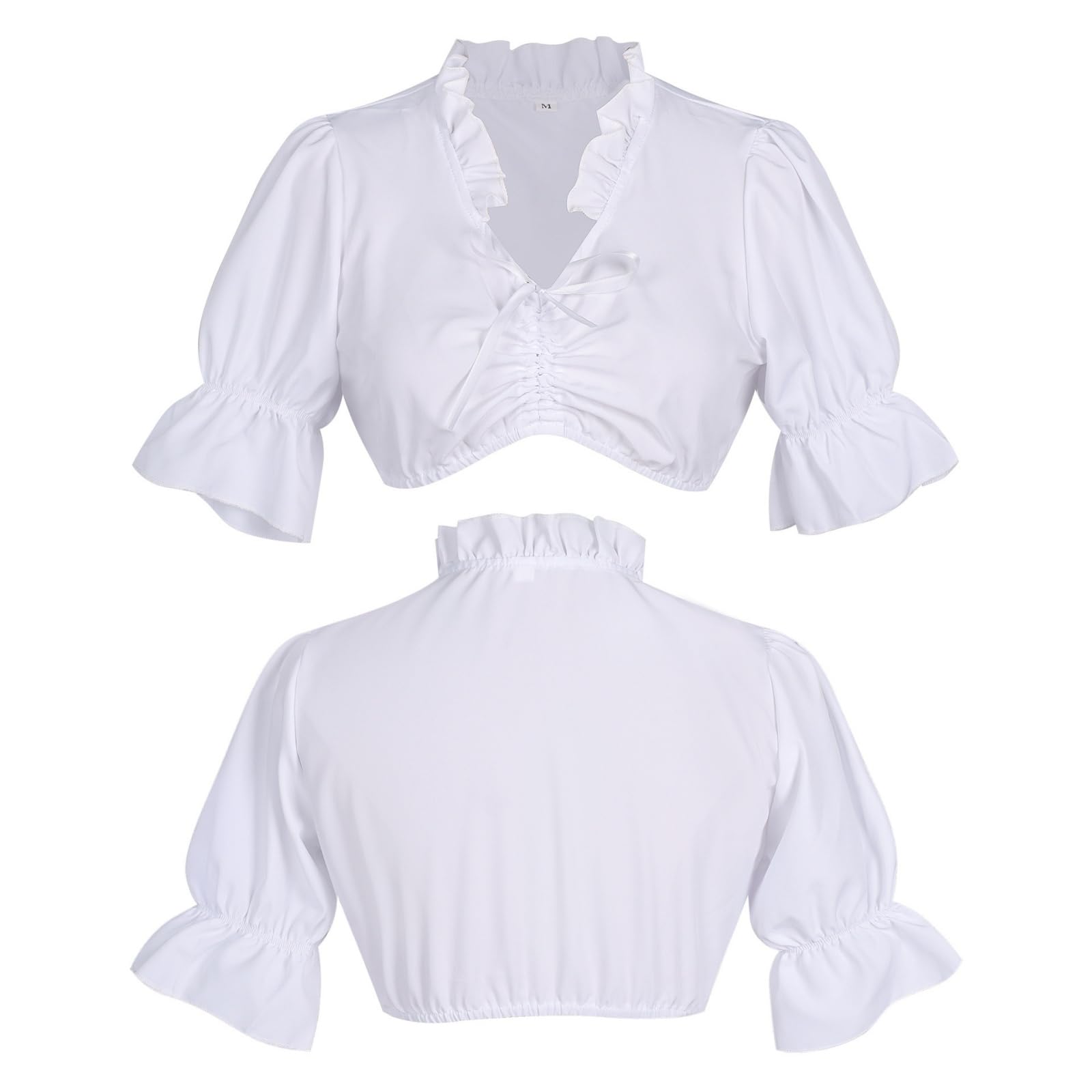 Dirndl Damen Oktoberfest Dirndlkleid, Trachtenmode mit Trachtenbluse Spitze Midi Rock Schürze,Trachtenkleid Volksfest für Oktoberfest,Volksfest, Junggesellenabschied