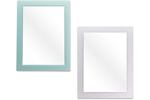 School Locker Magnet Mirror, Two Pack for Clearance, Mint and White