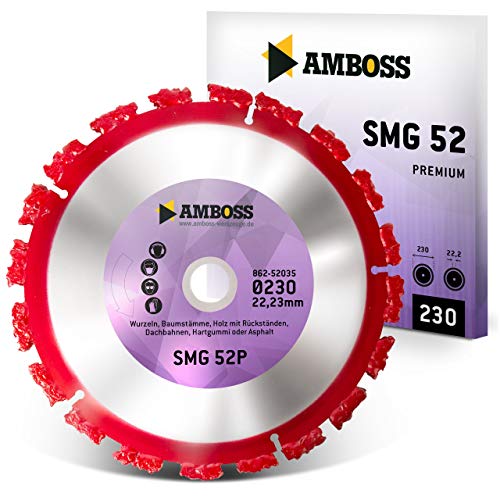 Amboss Trennscheibe Ø230 x 22.2 mm (Für Wurzeln, Asphalt, Hartgummi etc.) - Galvanisiert
