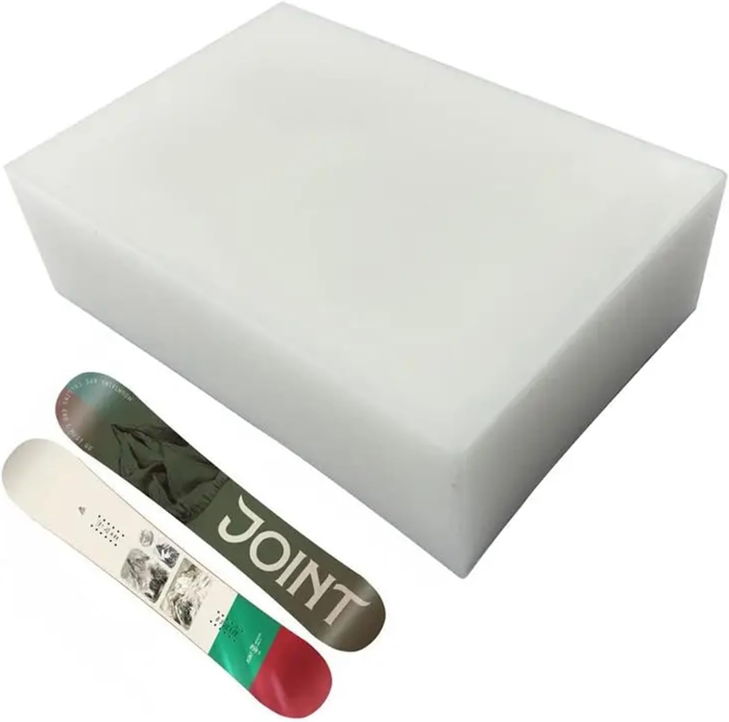 Universal Ski Wax 5 Pcs Ski Wax Rub On Snowboard Maintenance Skiing Supplies Snowboarding Tools to Reduce Friction and Increase Speed for