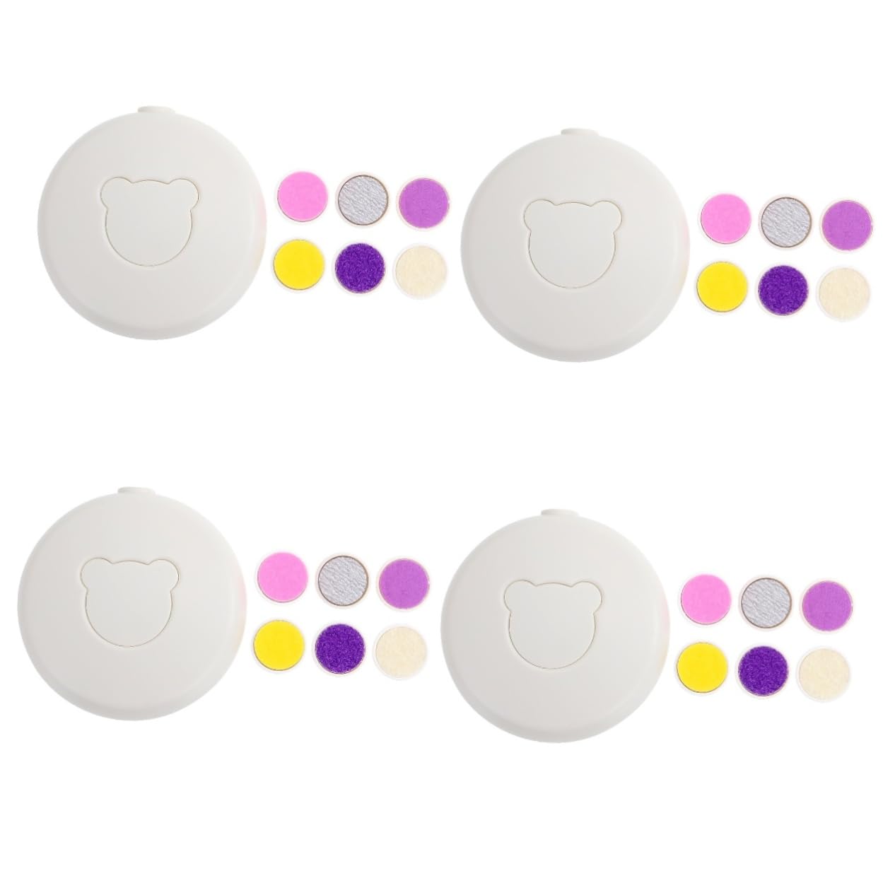 TOYANDONA 4sets Elettrico Di Limatura Unghie Per Ragazzo Ragazza Kit Sicuro Di Unghie Per Ragazzo Ragazza e Adulti Strumento Elettrico Per Manicure Con Accessori Di Alta Qualità Per Nuove