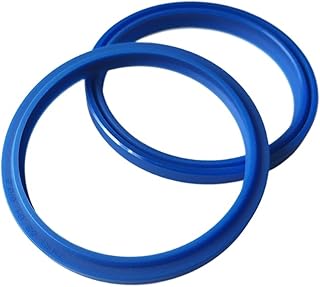 Polyurethane Oil Seal, DHS dust Proof Seal, Inner Diameter 11.2-250mm, 2 Piece (Color : PU, Size : DHS 50 * 58 * 6.5)