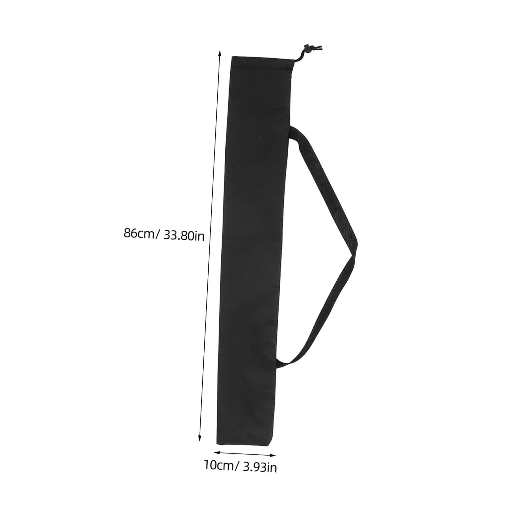 Toyvian Camping Gear Essential Pcs Long Carry Case for Tripod Yoga Mat and More Round Bottom Design