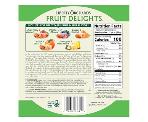 Bundle Liberty Orchards Original Aplets & Cotlets y Fruit Delights miniatura 5
