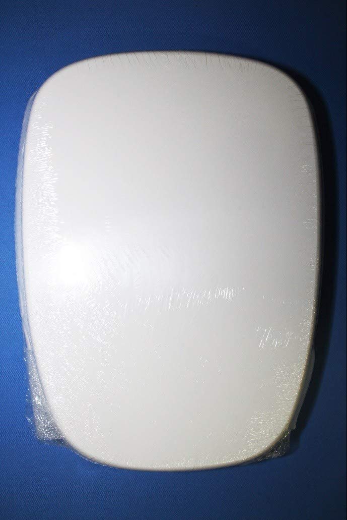 Copriwater Pozzi Ginori SQUARE BIANCO Cerniera Rallentata Soft Close Cromo-Sedile-Asse Wc