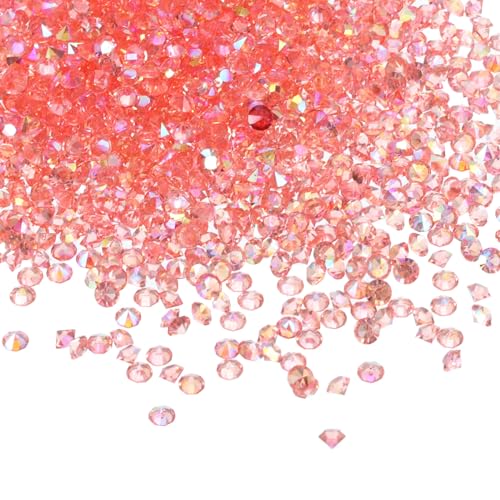 Confeti de cristal de 3mm PATIKIL en rosa oscuro AB con 14000 diamantes de acrílico
