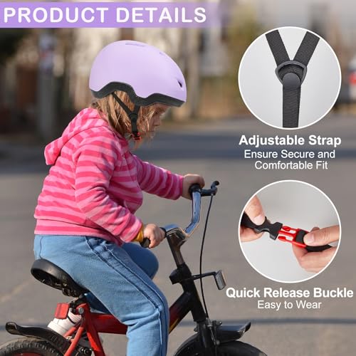 Image of Toddler Helmet, Baby Infant Kids Bike Helmet for Kids Age 1-3 /2-4 /3-5 /5-8 Adjustable Toddler Bike Helmets for Boys Girls for Scooter Skateboard Cycling