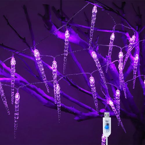 Guirlande lumineuse LED stalactites USB pour en finir avec les décorations ternes
