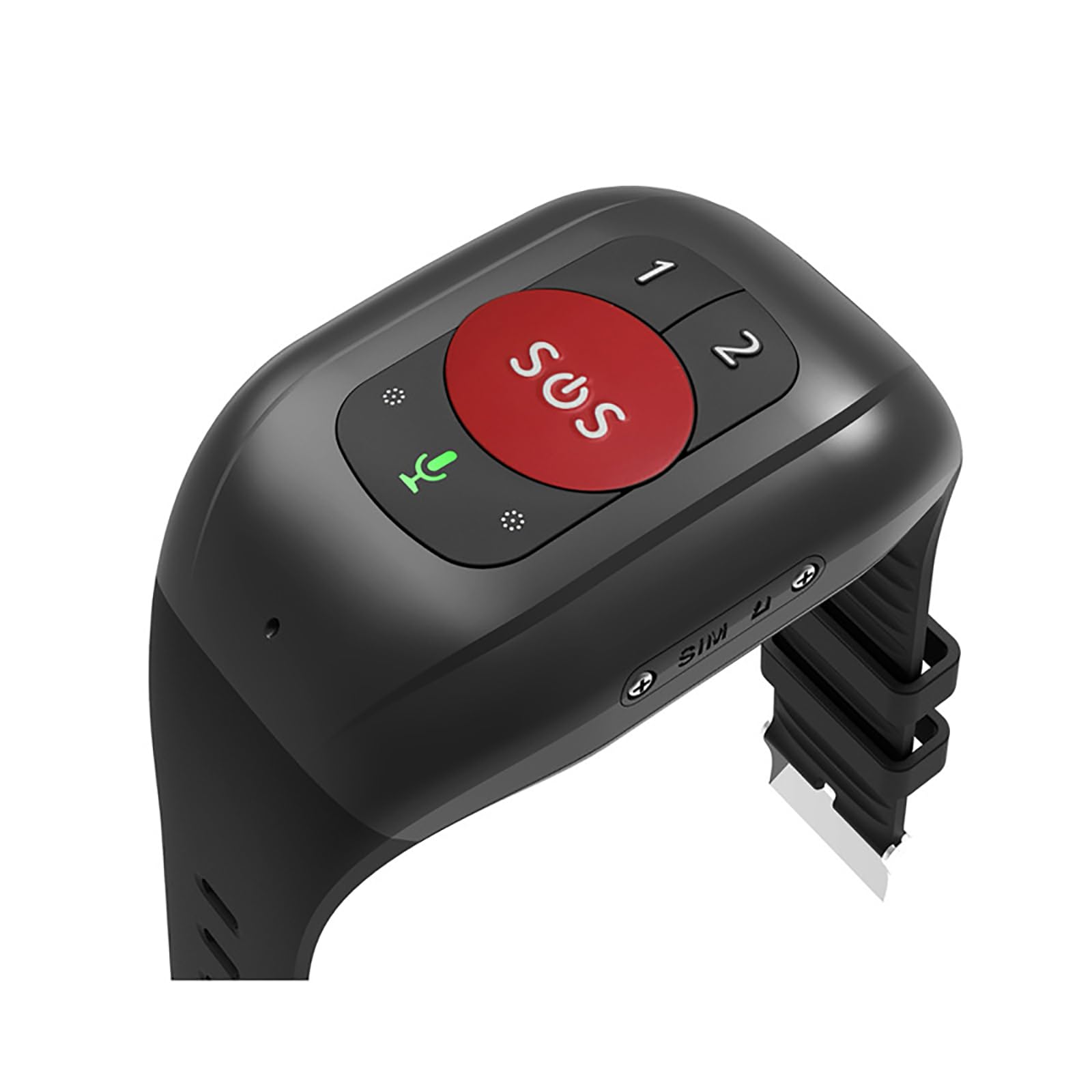 4G GPS Tracker for Elderly Smart Watch with Fall Detection, Quick Call, Medication Reminder, Voice Intercom, Body Temperature Monitor, SOS Button, Autism Needs