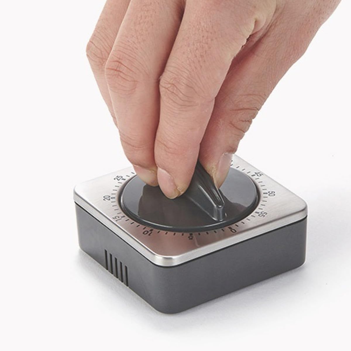 Alipis 3st Sport-Timer Magnetischer Timer 60 Minuten Mechanischer Zeitschaltuhr Für Zu Hause Mechanische Zeiterinnerung er Koch Erinnerung An Den Koch Black