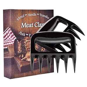2-Pack Meat Claw, Meat Claws for Shredding Pulling Handing Serving Pork Turkey Chicken Meat Shredder