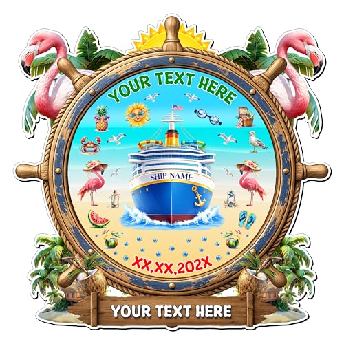 Imán de Puerta para Crucero Personalizado miniatura 1