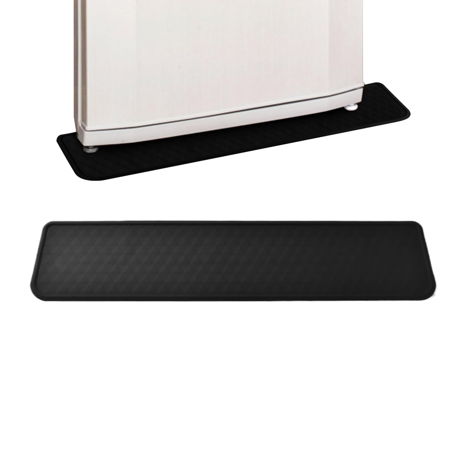 Alfombrilla para frigorífico de silicona protectora antideslizante lavable para suelo de cocina