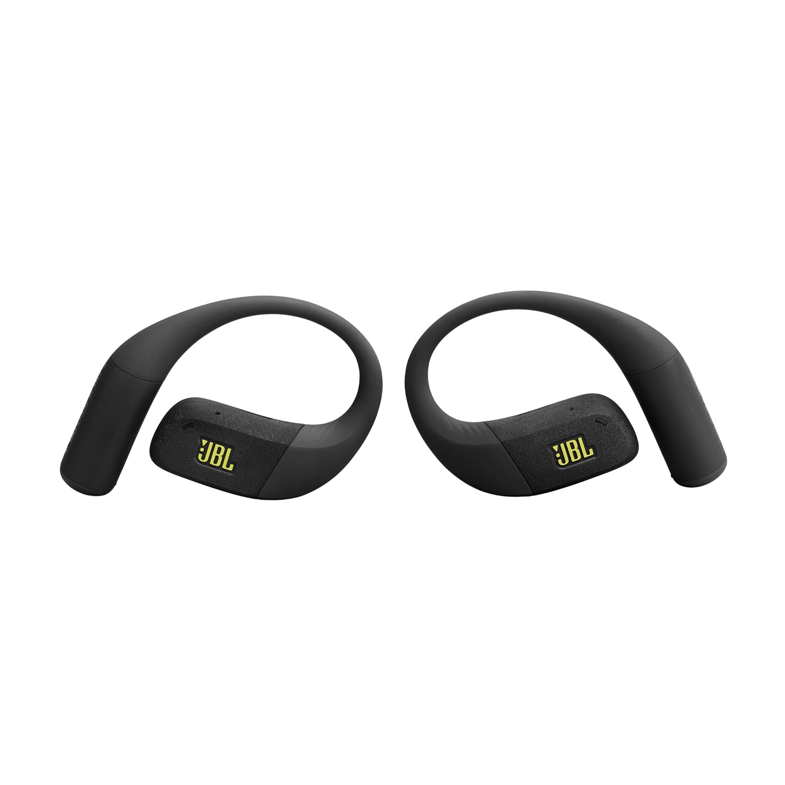 JBL Endurance Zone, Auriculares Deportivos Abiertos, Negro/Verde | Diseño Ergonómico de Gancho, Bluetooth 5.3, JBL OpenSound, 32 h de Autonomía, Resistencia IP68, Google Finder