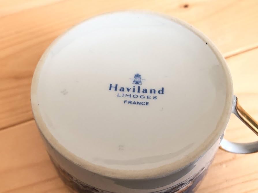 リモージュ アビランド　ルーブシエンヌ　　　　　一部手描き 小物入れ リモージュ アビランド ルーブシエンヌ 一部手描き 小物入れ