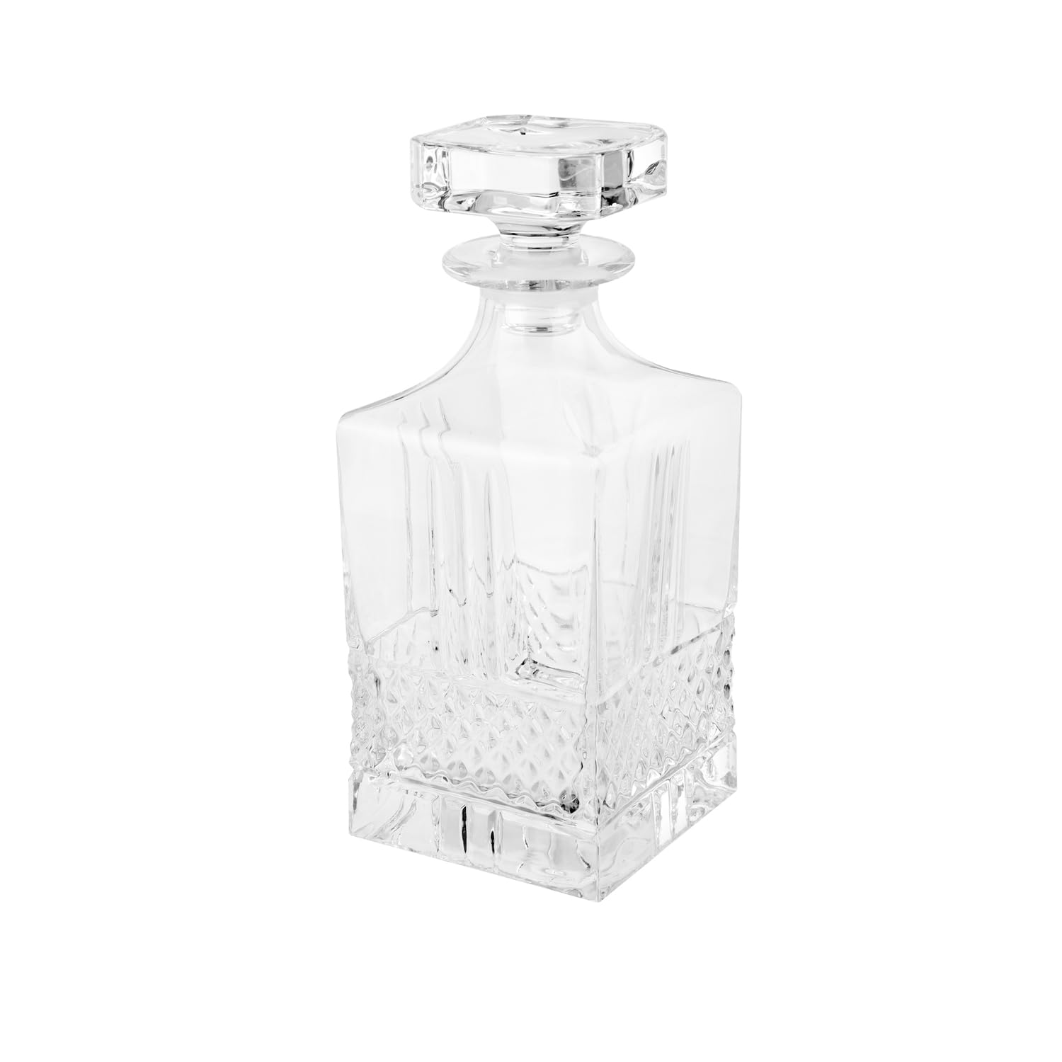 サントリー Relief Cristal Decanter Viski Faceted Whiskey Crystal Decanter - Whiskey Liquor