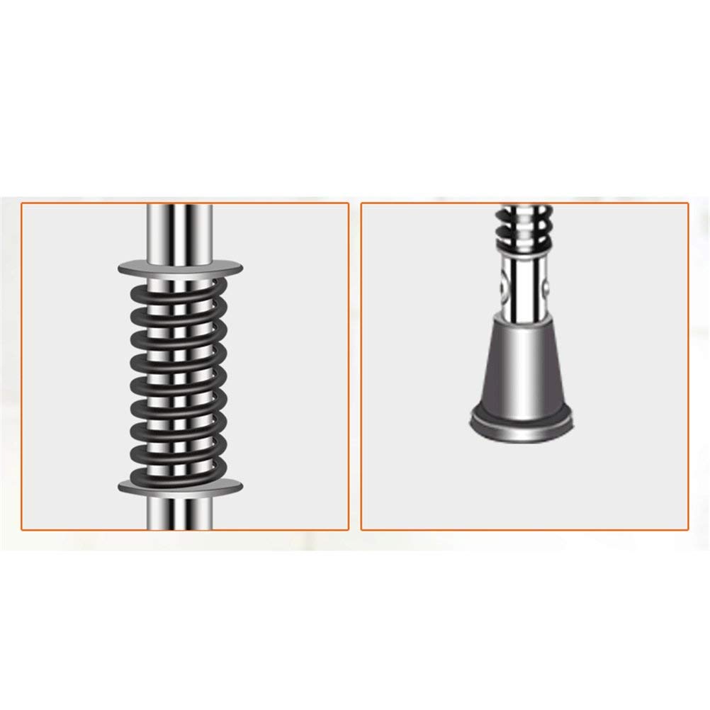 MU Ascellare Stampelle in Alluminio Leggero Pieghevole Assorbimento Di Scossa Stampella Medico Accessori Mobilità per Disabili, Shockabsorptionstyle,D
