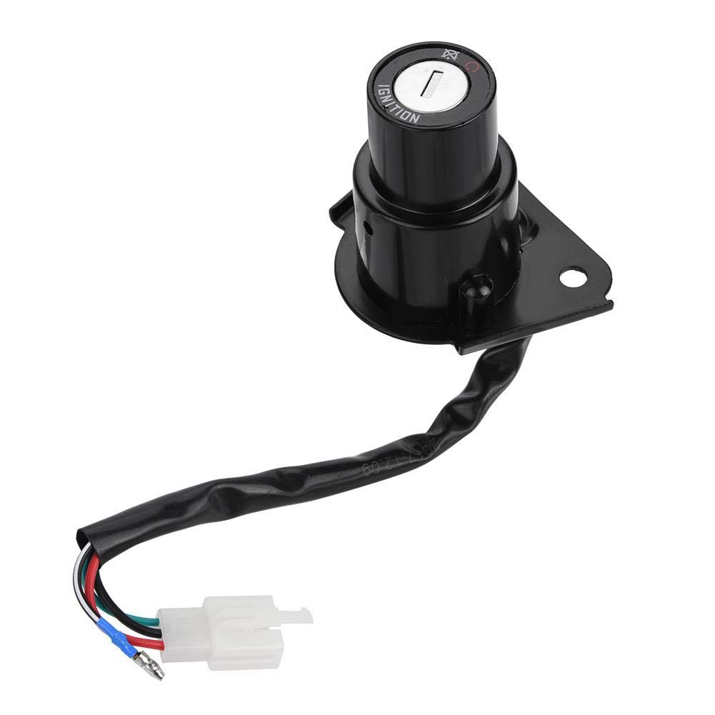 Serratura di accensione, interruttore di accensione del motociclo Qiilu, tappo del serbatoio del carburante, chiave di blocco del sedile di Virago X535 X250 XV125