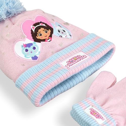 Gabby’s Dollhouse Hat and Glove Set for Girls | Kids Hat And Gloves for Winter | Accessories for Girls4