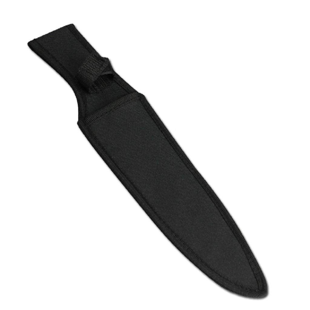 Morodo 11"~12" Chef Knif Scabbard Sheath (Black Nylon) No Blades