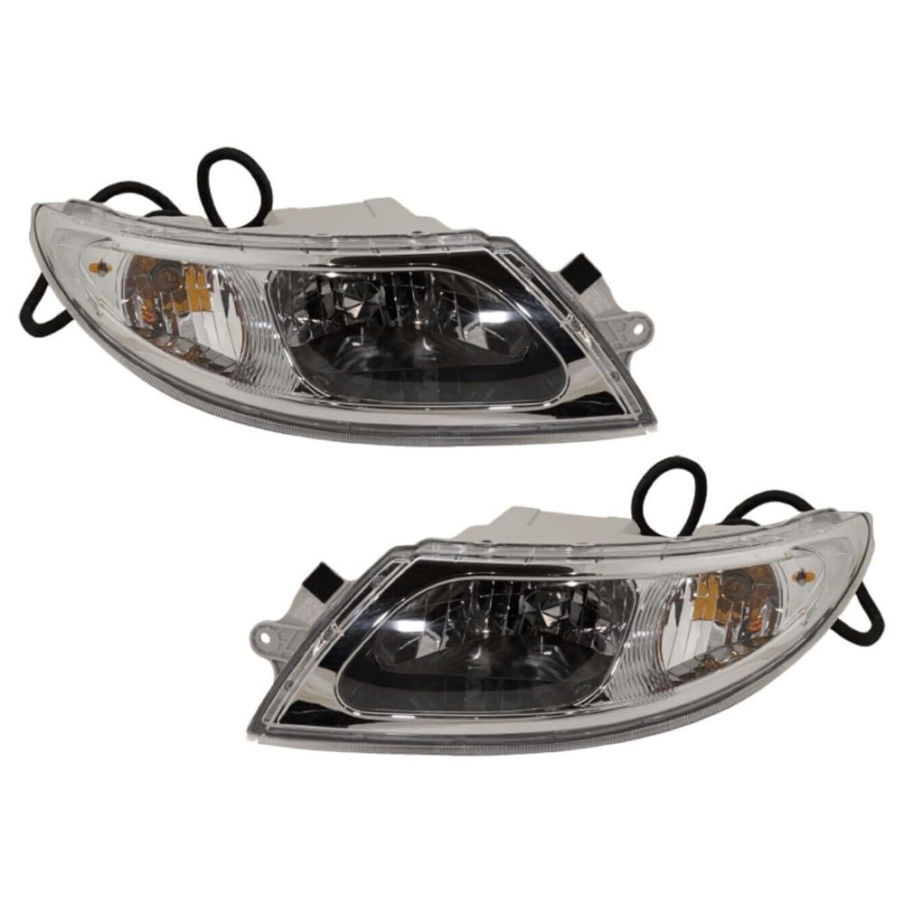 Amazon.com: Teryicar 2pcs Headlight Halogen Left Right Side W/Bulb 