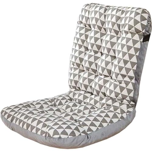 N/A High Back Chair Cushions Set of 1/2/4/6 with Ties Thickened One-Piece Outdoor Indoor Furniture Chair Seat Cushion M 33x42x45cm1pcs